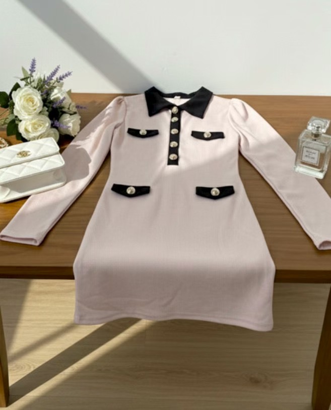 BLUE ANGEL-블루엔젤-T東大門㊣代購女士新品熱賣連衣裙BLUE ANGEL-ot連衣裙圖色2