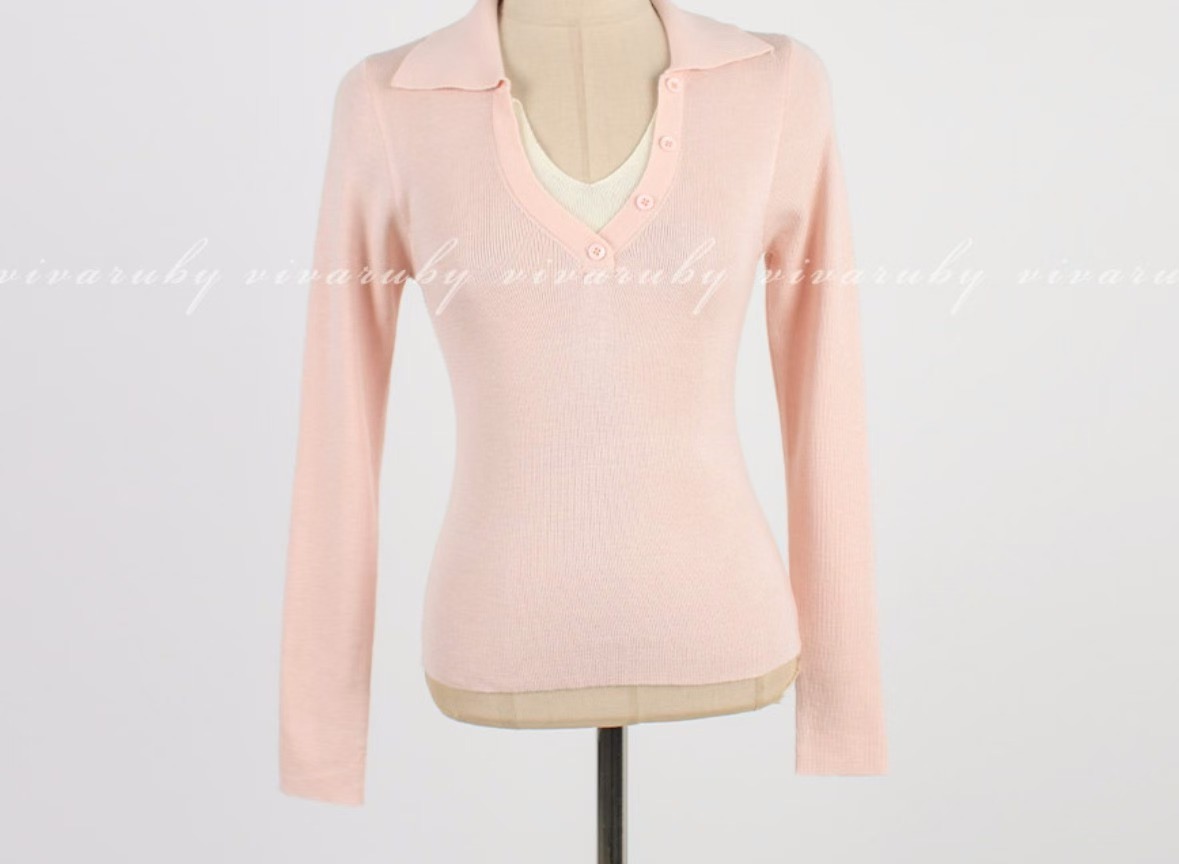 BLUE ANGEL-블루엔젤-T東大門㊣直郵女士新款推薦長袖T恤BLUE ANGEL-ot長袖T恤圖色3