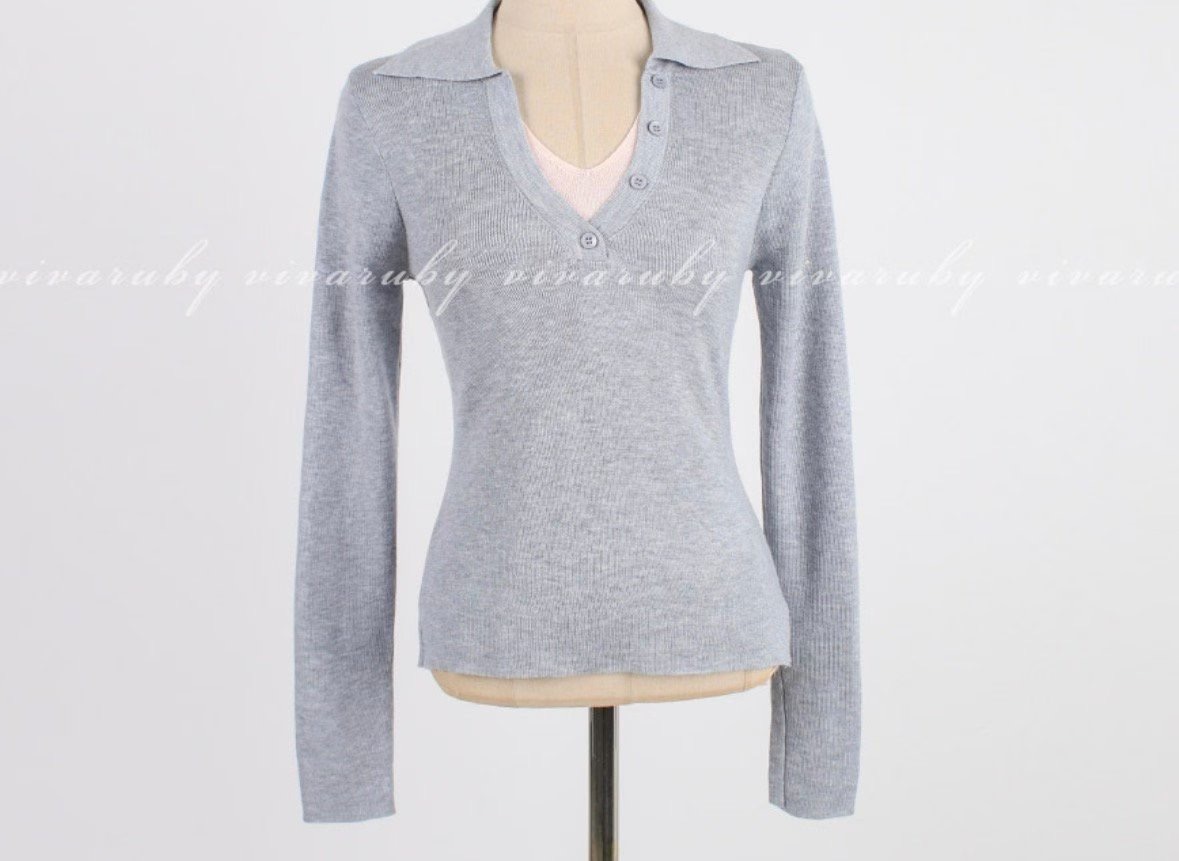 BLUE ANGEL-블루엔젤-T東大門㊣直郵女士新款推薦長袖T恤BLUE ANGEL-ot長袖T恤圖色4