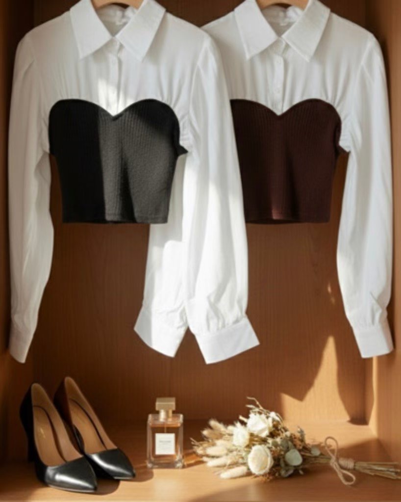 BLUE ANGEL-블루엔젤-T東大門㊣實拍女裝新品職業襯衫蕾絲衫BLUE ANGEL-ot襯衫/蕾絲衫