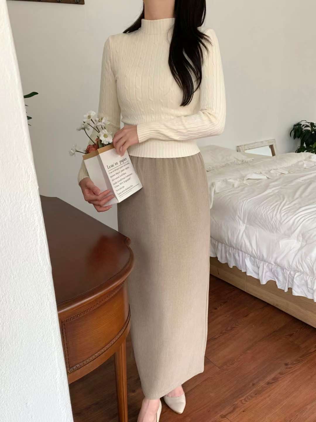 BLUE ANGEL-블루엔젤-T韓國代購㊣女裝新款職業人氣針織衫BLUE ANGEL-ot針織衫