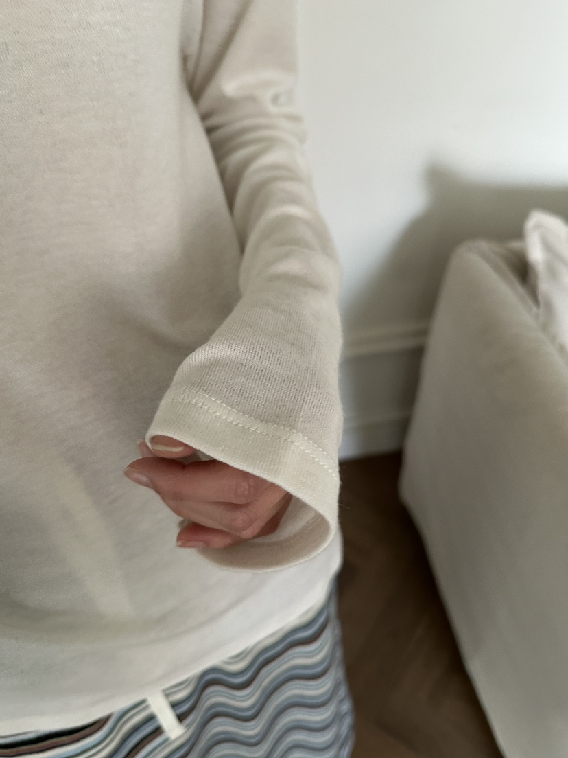 BOWIE東大門㊣直郵女士新款25秋冬熱賣職業時尚人氣長袖T恤BOWIE長袖T恤