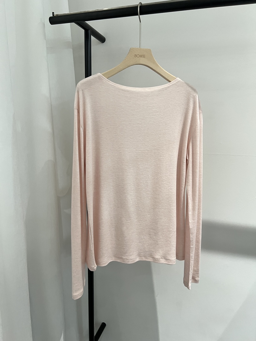 BOWIE東大門㊣直郵女士新款25秋冬熱賣職業時尚人氣長袖T恤BOWIE長袖T恤圖色1