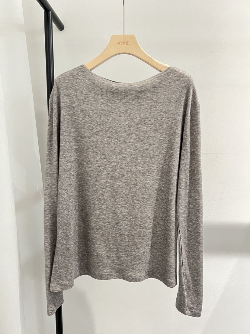 BOWIE東大門㊣直郵女士新款25秋冬熱賣職業時尚人氣長袖T恤BOWIE長袖T恤圖色3