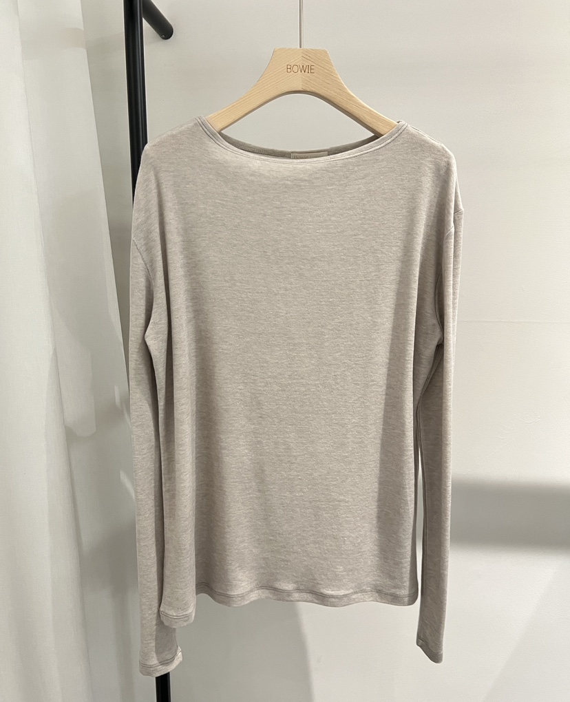 BOWIE東大門㊣直郵女士新款25秋冬熱賣職業時尚人氣長袖T恤BOWIE長袖T恤圖色4