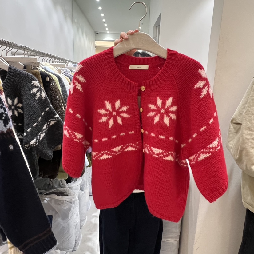 ASOME韓國直郵㊣女士新品推薦真品25秋冬時尚休閑熱賣針織衫A.SOME針織衫圖色2