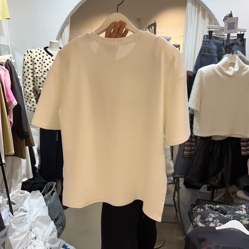 OZ東大門㊣直郵女裝新品人氣職業時尚推薦熱賣真品休閑25秋冬T恤OZ.ounceT恤