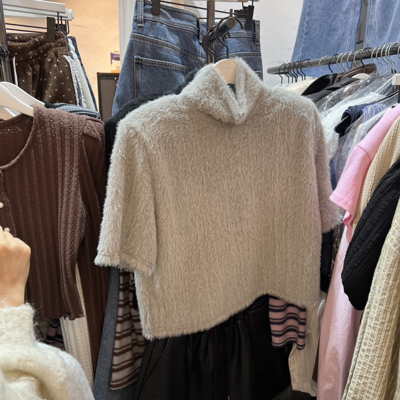 OZ東大門㊣實拍女士新款推薦熱賣25秋冬時尚人氣真品職業T恤OZ.ounceT恤圖色3