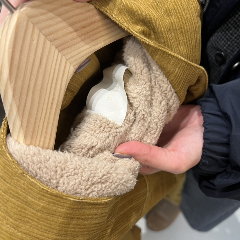 OUTRENE韓國代購㊣女裝新品人氣真品25秋冬職業休閑短款棉服OUTRENE短款棉服