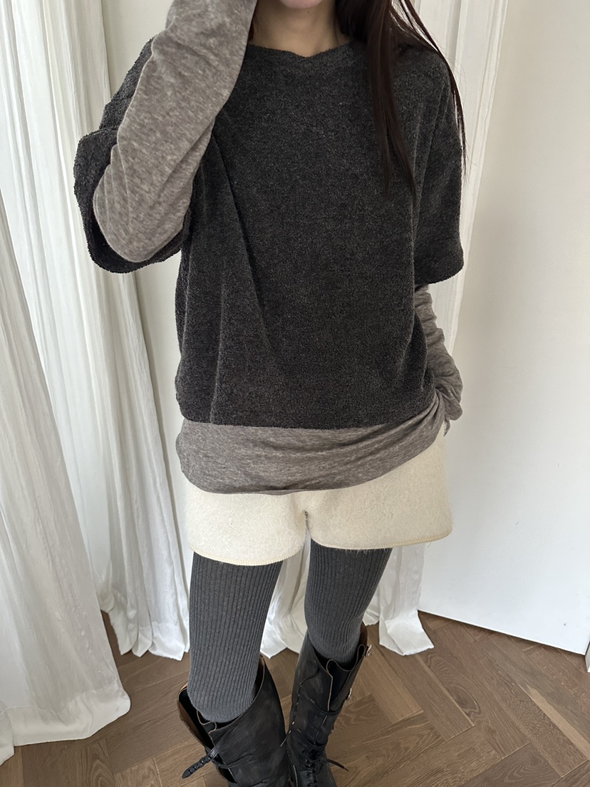 BOWIE韓國代購㊣女裝新款職業真品25秋冬時尚人氣熱賣休閑T恤BOWIET恤