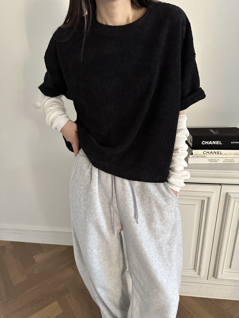 BOWIE韓國代購㊣女裝新款職業真品25秋冬時尚人氣熱賣休閑T恤BOWIET恤