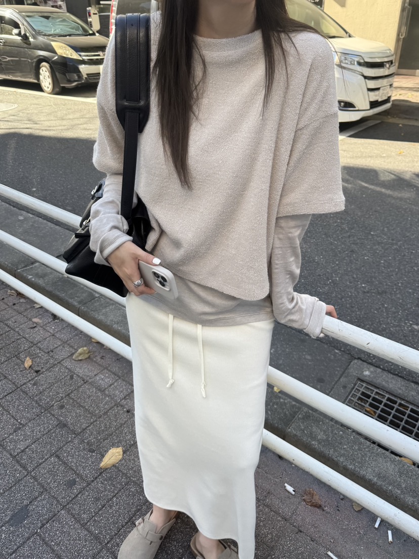 BOWIE韓國代購㊣女裝新款職業真品25秋冬時尚人氣熱賣休閑T恤BOWIET恤