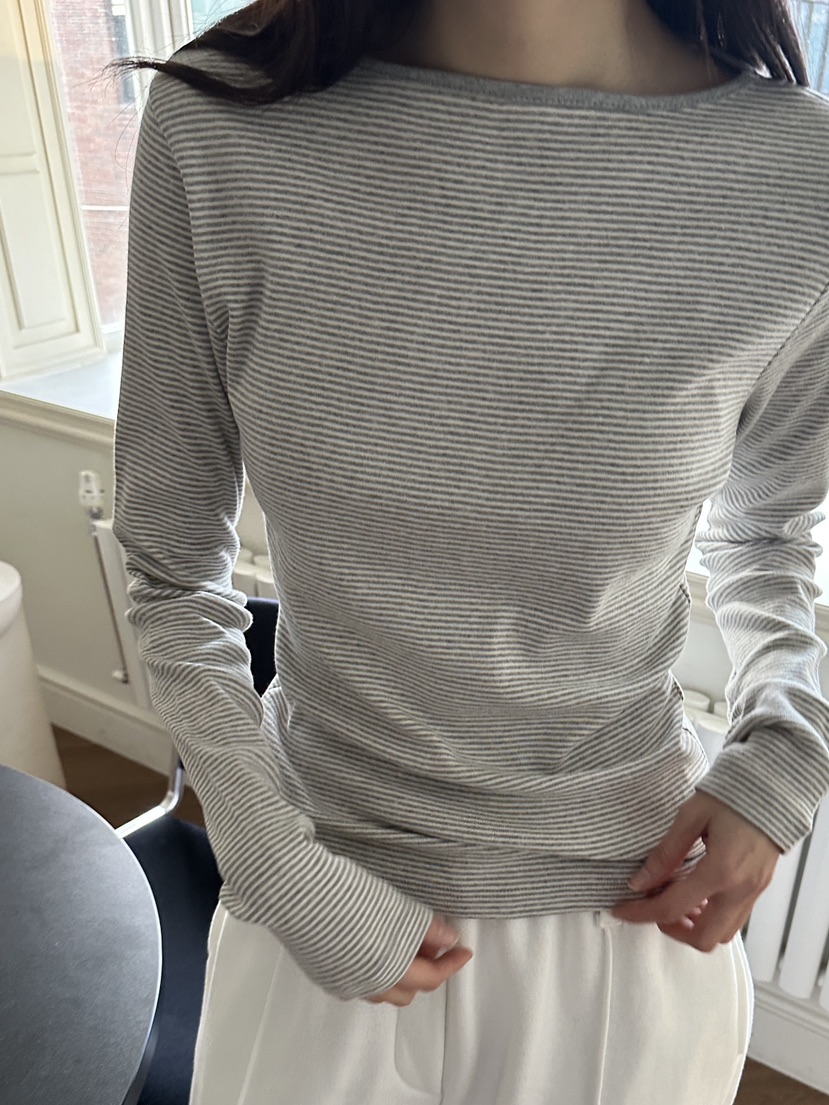 BOWIE東大門㊣代購女士新款人氣熱賣真品時尚25秋冬長袖T恤BOWIE長袖T恤