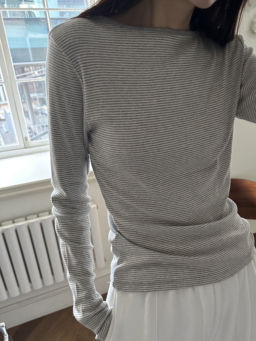 BOWIE東大門㊣代購女士新款人氣熱賣真品時尚25秋冬長袖T恤BOWIE長袖T恤