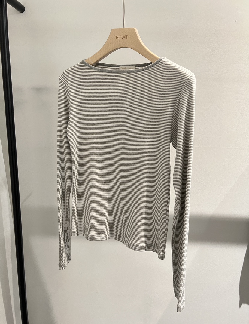 BOWIE東大門㊣代購女士新款人氣熱賣真品時尚25秋冬長袖T恤BOWIE長袖T恤圖色1