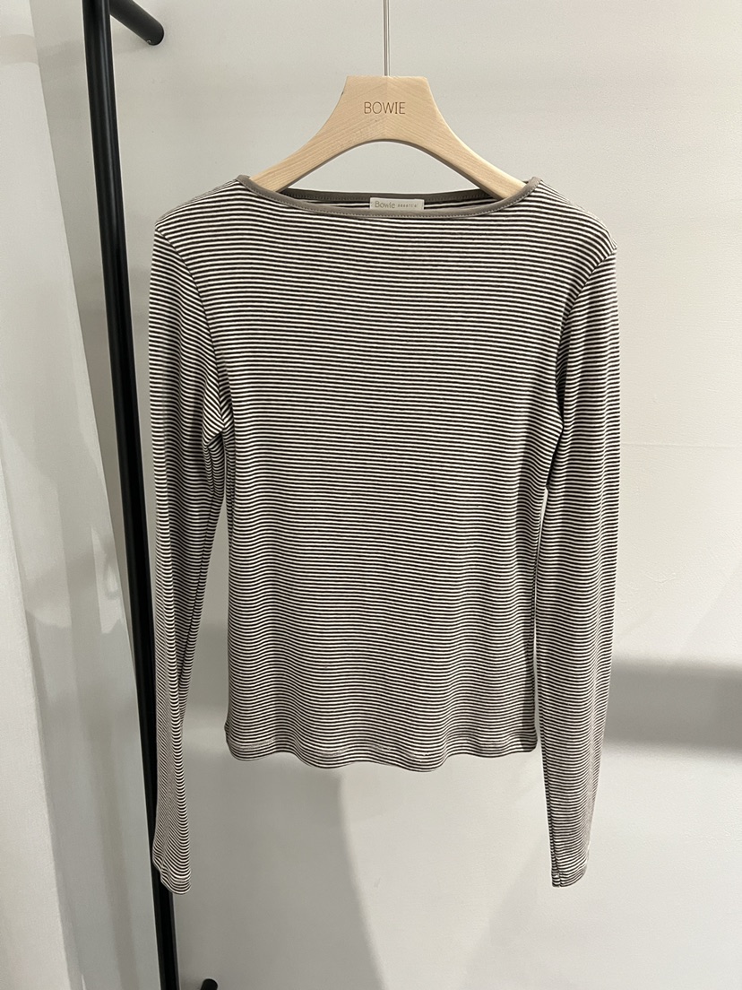 BOWIE東大門㊣代購女士新款人氣熱賣真品時尚25秋冬長袖T恤BOWIE長袖T恤圖色2