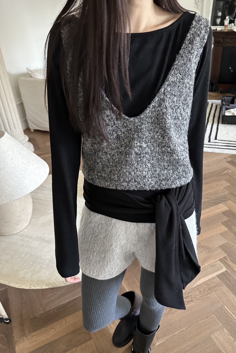 BOWIE東大門㊣直郵女裝新款熱賣時尚推薦休閑25秋冬職業短褲BOWIE短褲