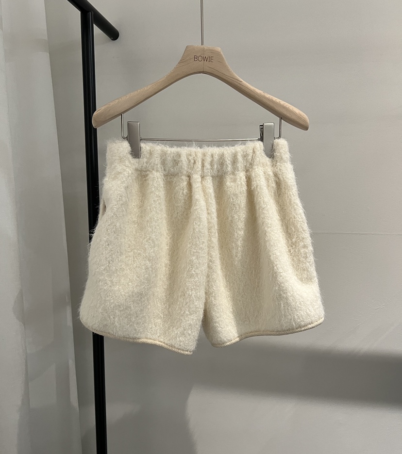 BOWIE東大門㊣直郵女裝新款熱賣時尚推薦休閑25秋冬職業短褲BOWIE短褲