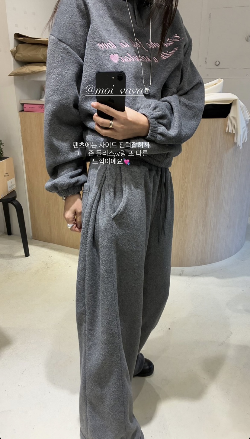 BOWIE東大門㊣直郵女士新款推薦職業人氣25秋冬衛衣連帽衫刺繡BOWIE衛衣