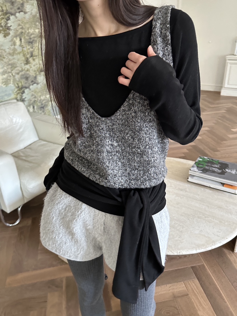 BOWIE東大門㊣直郵女裝新品熱賣職業休閑人氣時尚真品吊帶背心BOWIE吊帶/背心