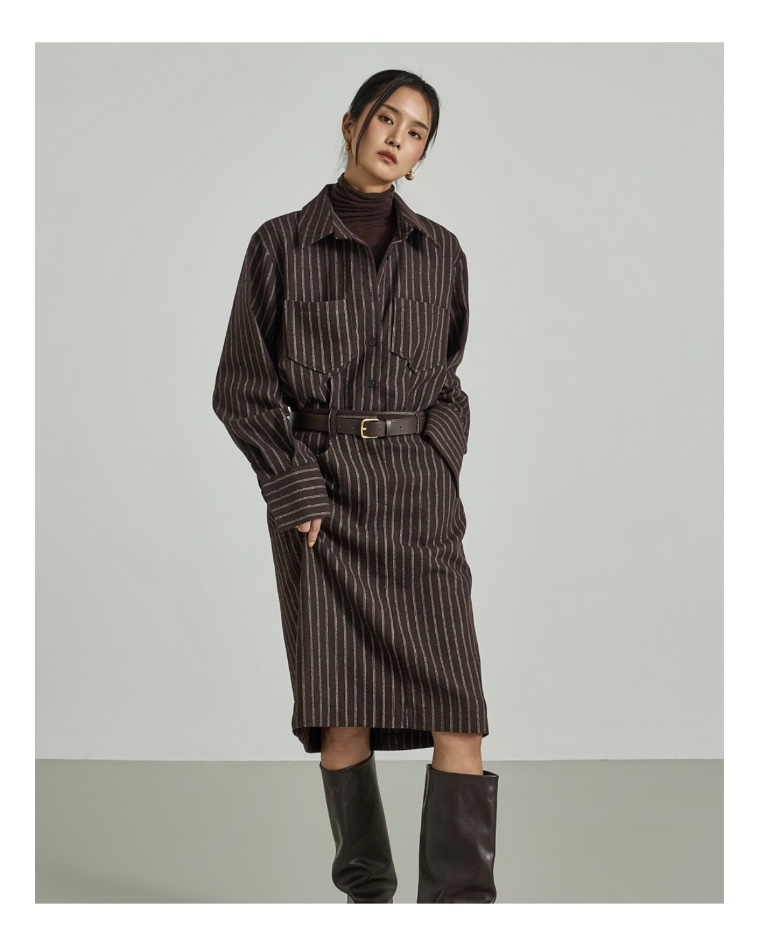 TANIA韓國直郵㊣女士新品休閑推薦人氣職業熱賣時尚25秋冬連衣裙TANIA連衣裙