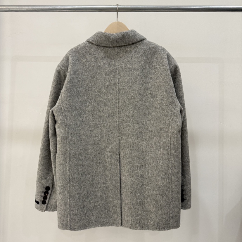 BLANC-A東大門㊣實拍女士新款人氣休閑25秋冬真品夾克羊駝BLANC-A夾克