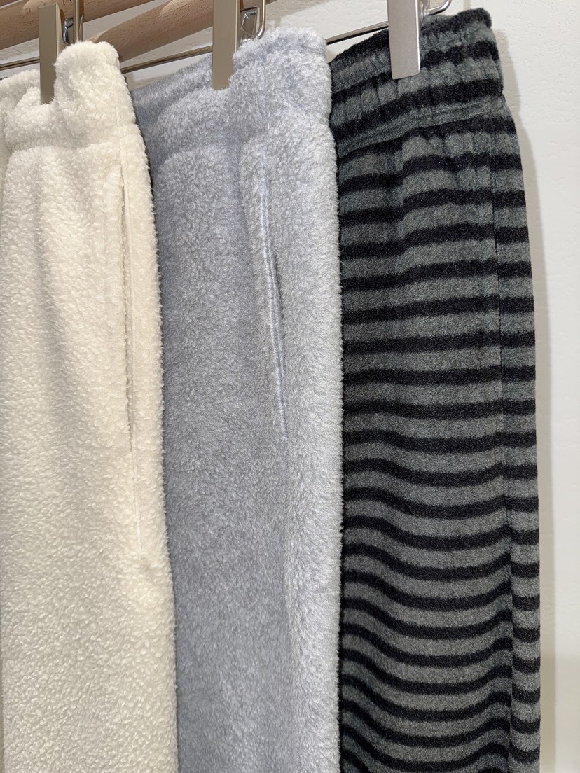 NDE東大門㊣代購女裝新品職業熱賣25秋冬真品休閑休閑褲抓絨BOHEME_NDE休閑褲