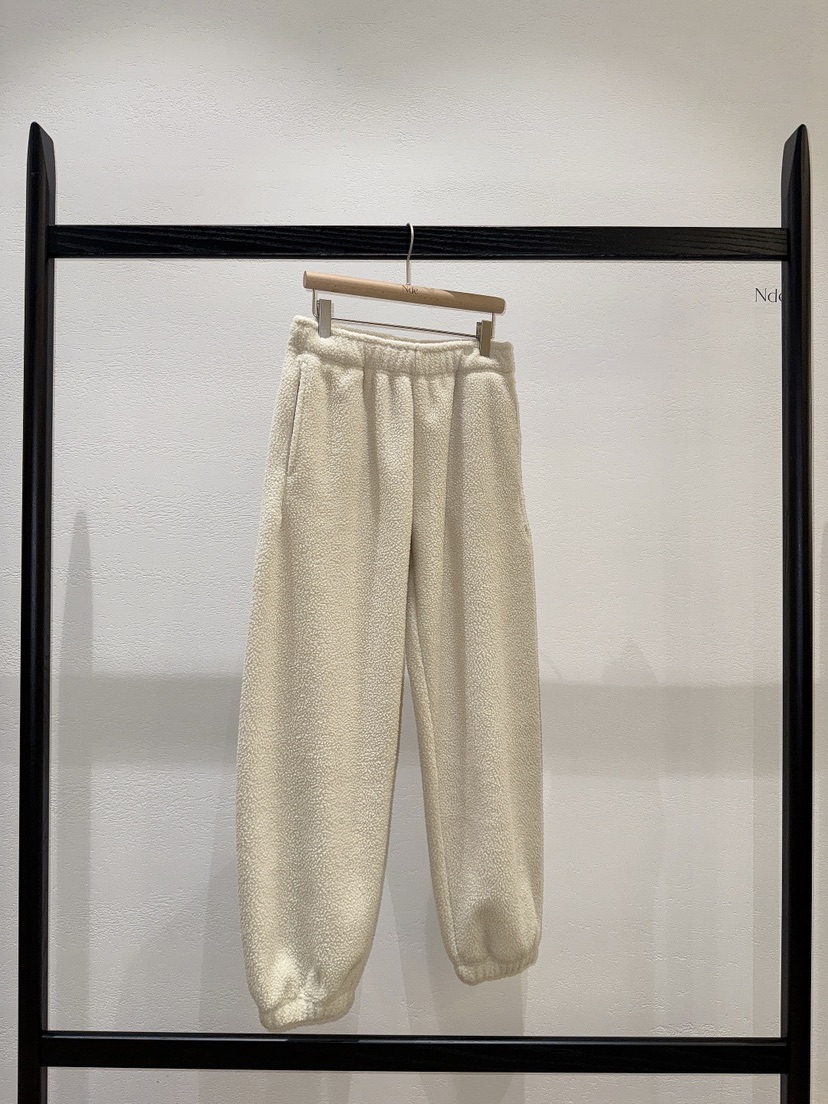 NDE東大門㊣代購女裝新品職業熱賣25秋冬真品休閑休閑褲抓絨BOHEME_NDE休閑褲圖色2