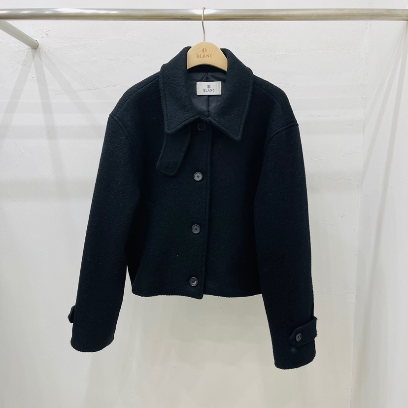 BLANC-A東大門㊣代購女裝新款25秋冬時尚推薦職業休閑夾克BLANC-A夾克圖色2