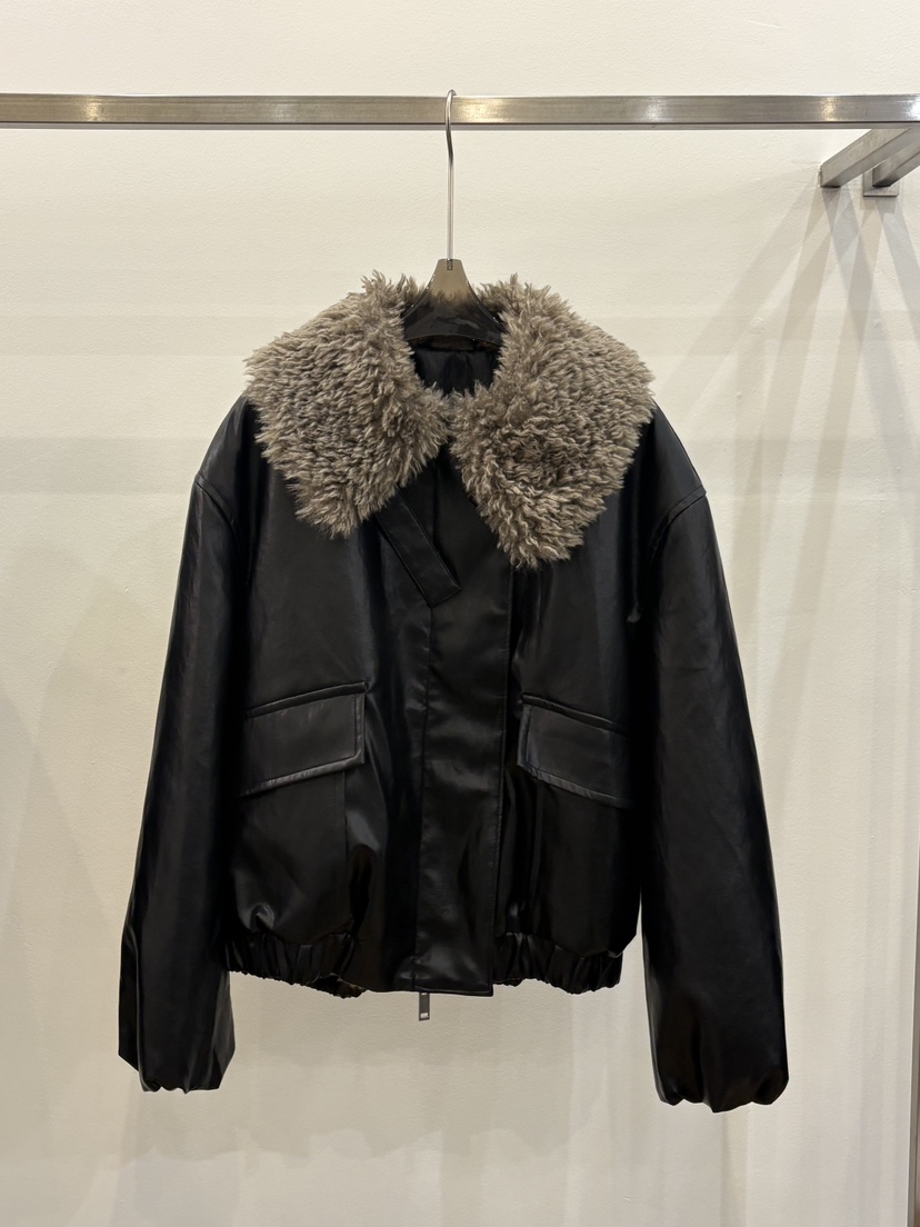 CICI東大門㊣直郵女士新品休閑人氣真品25秋冬推薦夾克毛皮Ci Ci夾克