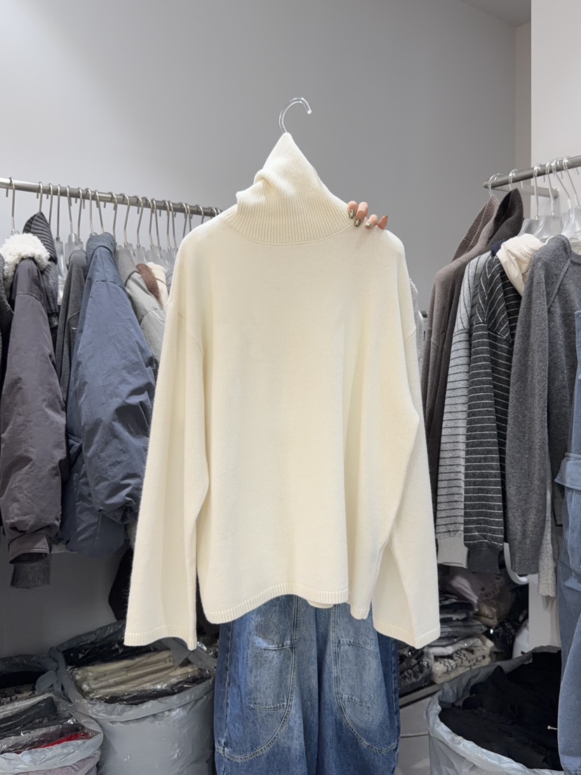 LOOKK東大門㊣代購女裝新品休閑熱賣職業真品人氣推薦毛衣羊毛LOOKK/MIMME毛衣