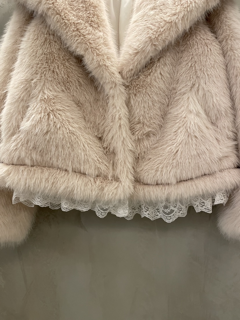 MULCUP東大門㊣代購女裝新品職業休閑25秋冬真品人氣夾克貂皮MULCUP夾克