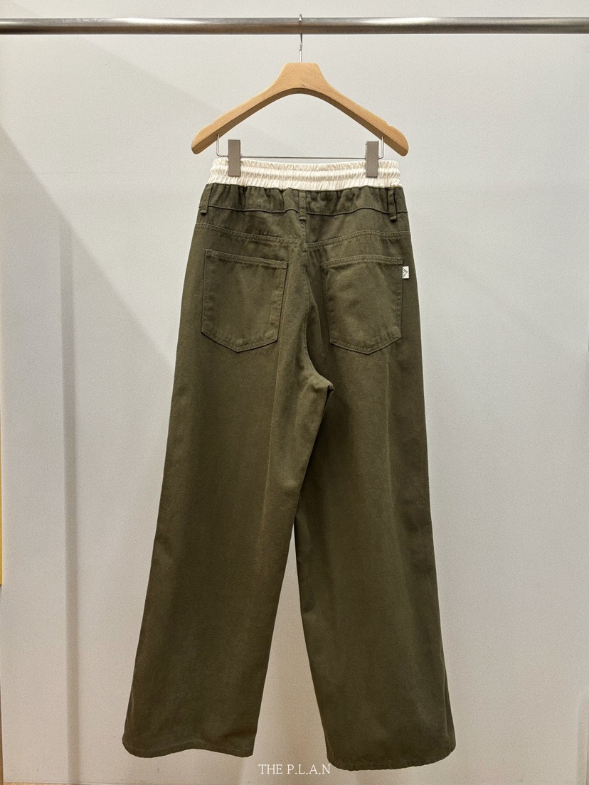 THEPLAN韓國代購㊣女裝新品職業25秋冬人氣推薦休閑休閑褲雙層THE PLAN休閑褲