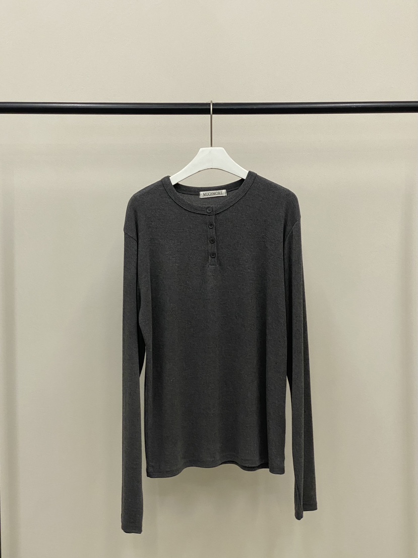 MUCH MORE東大門㊣實拍女裝新款時尚熱賣真品職業推薦長袖T恤MUCH MORE長袖T恤圖色2