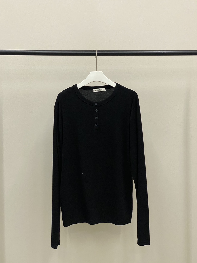 MUCH MORE東大門㊣實拍女裝新款時尚熱賣真品職業推薦長袖T恤MUCH MORE長袖T恤圖色3