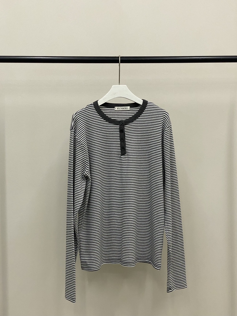 MUCH MORE東大門㊣實拍女裝新款時尚熱賣真品職業推薦長袖T恤MUCH MORE長袖T恤圖色4