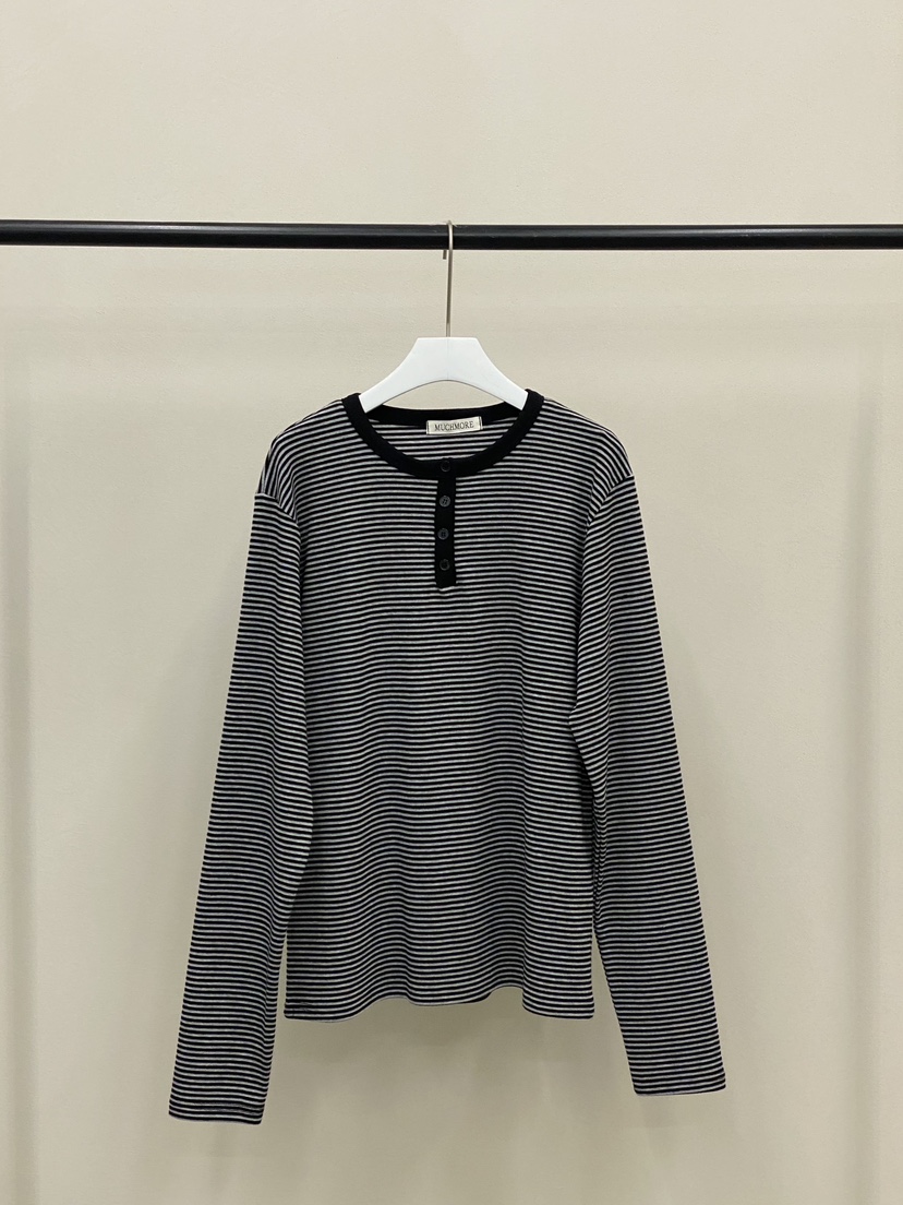 MUCH MORE東大門㊣實拍女裝新款時尚熱賣真品職業推薦長袖T恤MUCH MORE長袖T恤圖色5