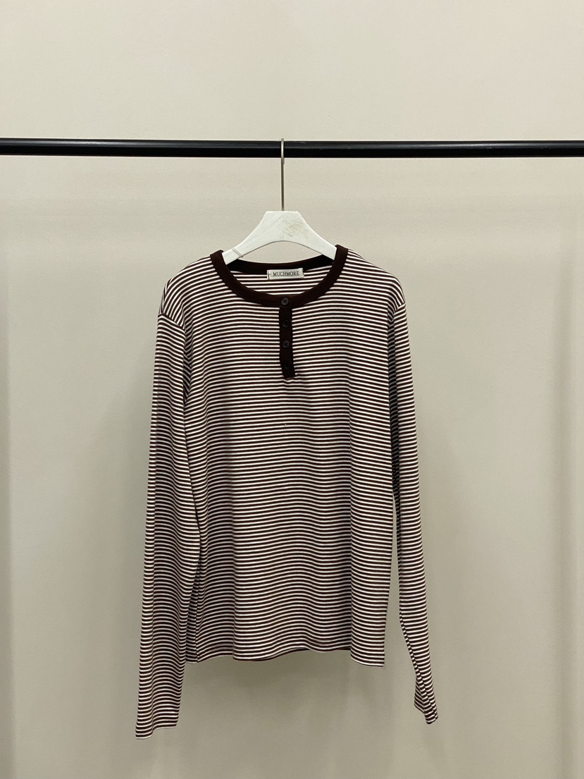 MUCH MORE東大門㊣實拍女裝新款時尚熱賣真品職業推薦長袖T恤MUCH MORE長袖T恤圖色6