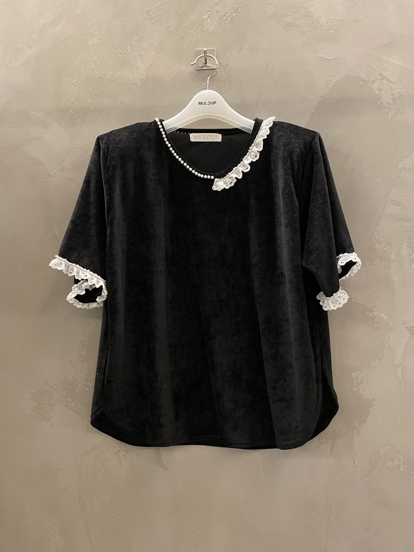 MULCUP韓國直郵㊣女士新品時尚人氣休閑25秋冬職業真品推薦T恤MULCUPT恤圖色2