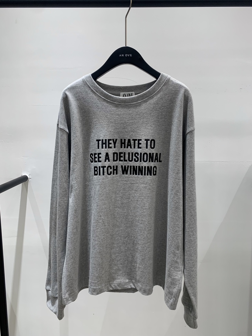 ANOVE東大門㊣實拍女士新品25秋冬時尚熱賣真品職業長袖T恤ANOVE長袖T恤圖色2