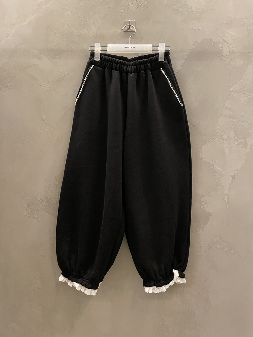 MULCUP東大門㊣代購女士新品熱賣職業25秋冬人氣休閑褲加絨MULCUP休閑褲圖色2