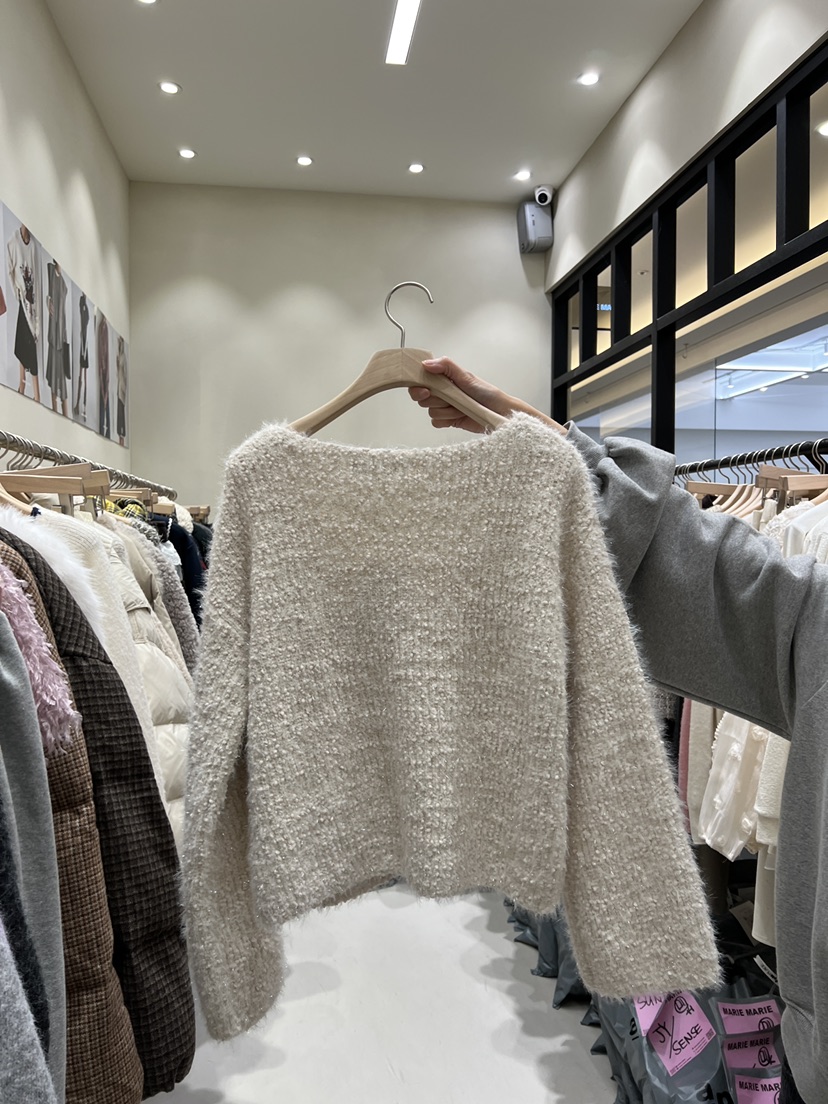 MARIE MARIE東大門㊣實拍女裝新品真品推薦職業熱賣針織衫V領MARIE MARIE針織衫