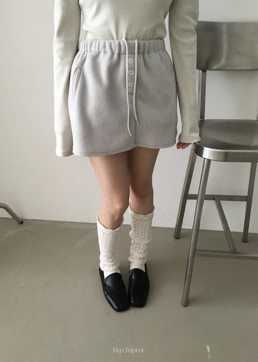 BY CHAPTER東大門㊣實拍女裝新品時尚真品職業推薦裙褲羊毛BY Chapter裙褲圖色1