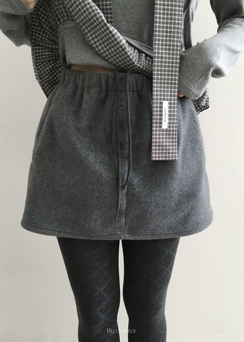 BY CHAPTER東大門㊣實拍女裝新品時尚真品職業推薦裙褲羊毛BY Chapter裙褲圖色2