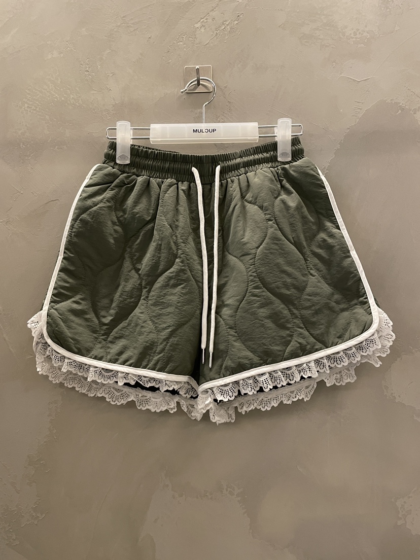 MULCUP韓國代購㊣女士新品熱賣休閑真品人氣時尚推薦25秋冬短褲MULCUP短褲圖色1