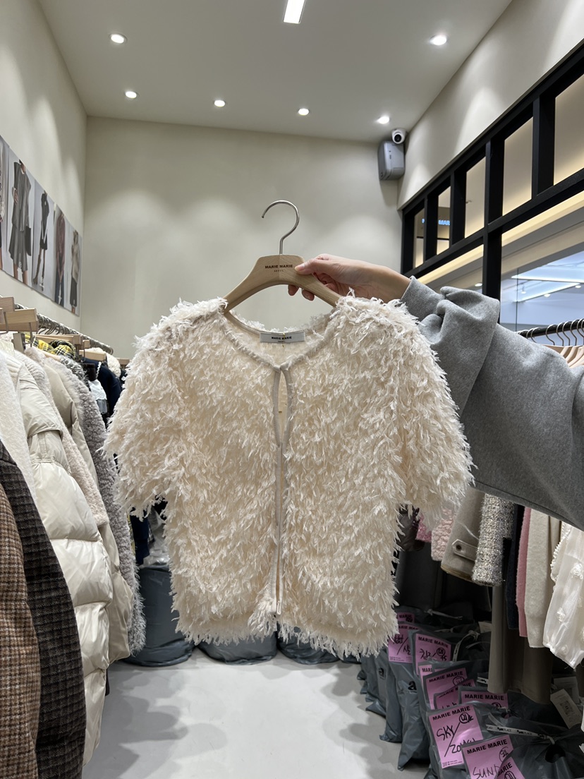 MARIE MARIE韓國代購㊣女士新款職業推薦熱賣真品人氣針織衫MARIE MARIE針織衫圖色1