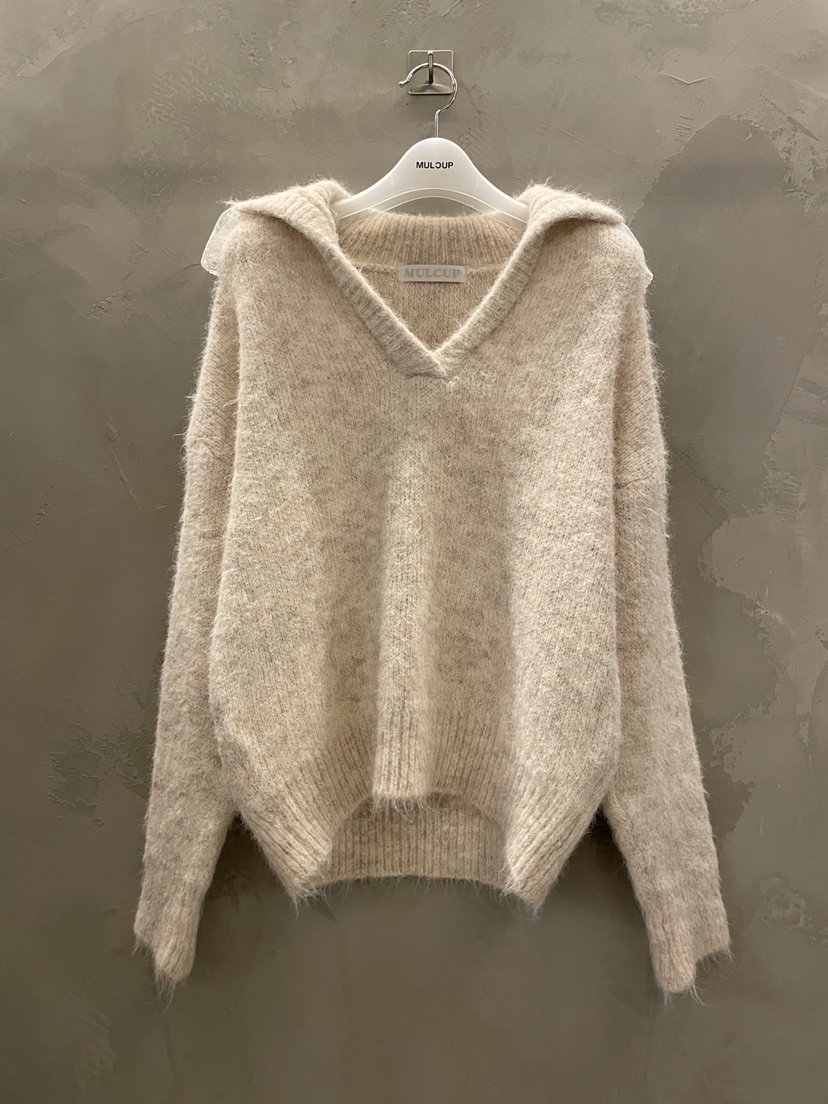 MULCUP韓國代購㊣女士新款人氣真品休閑25秋冬熱賣推薦毛衣MULCUP毛衣圖色2