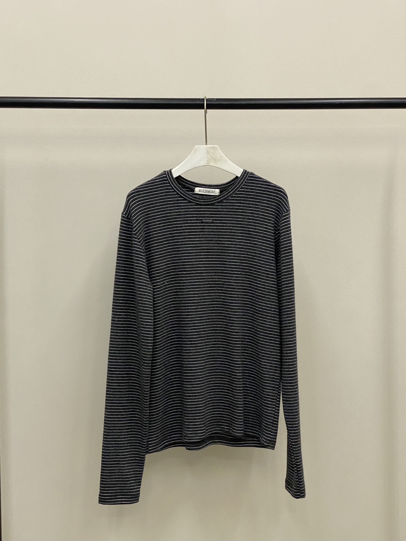 MUCH MORE東大門㊣代購女裝新品真品25秋冬職業推薦長袖T恤絨MUCH MORE長袖T恤圖色3
