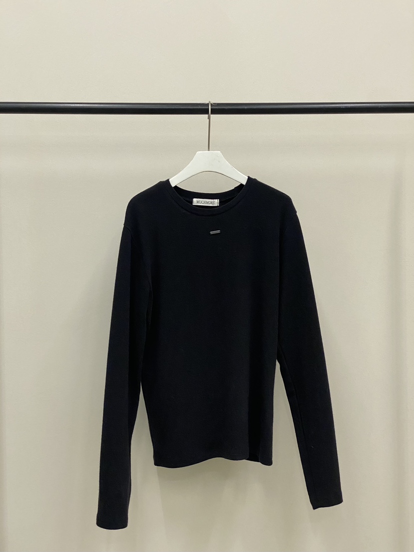 MUCH MORE東大門㊣代購女裝新品真品25秋冬職業推薦長袖T恤絨MUCH MORE長袖T恤圖色5