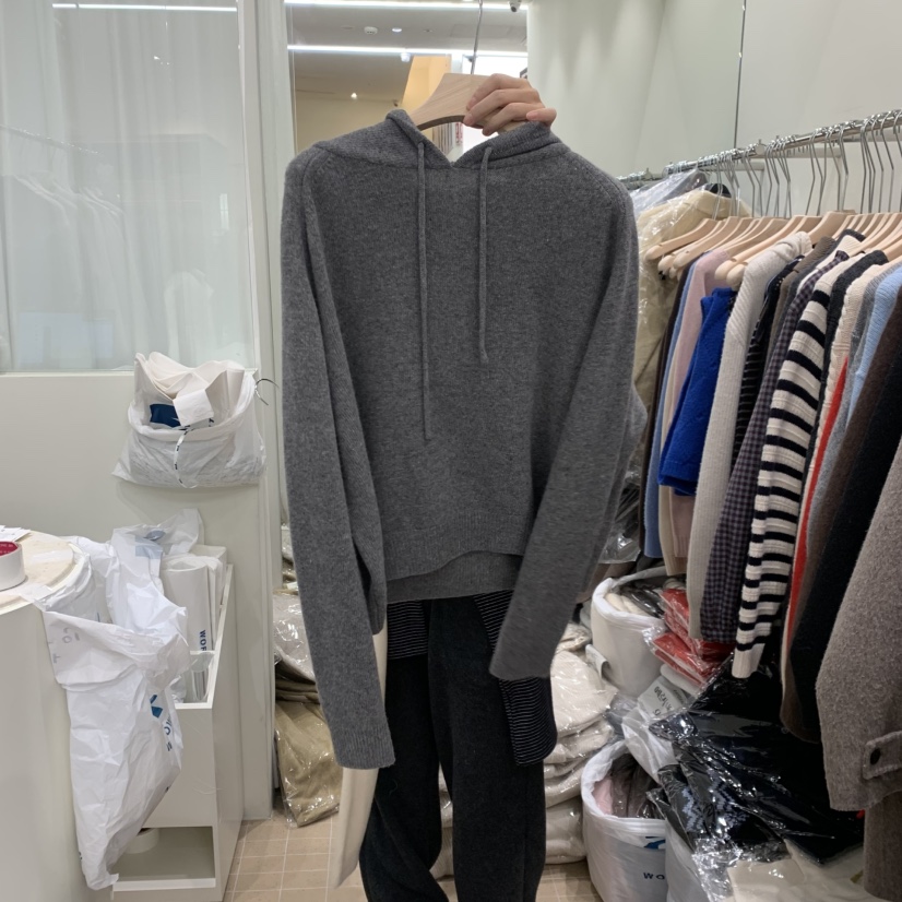 AMY GRACE東大門㊣代購女裝新款熱賣推薦25秋冬休閑針織衫AMY GRACE針織衫圖色2